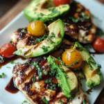 Grilled California Avocado Chicken