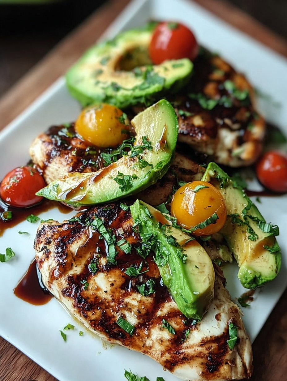 Grilled California Avocado Chicken