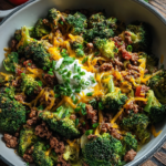 Hamburger Broccoli Skillet