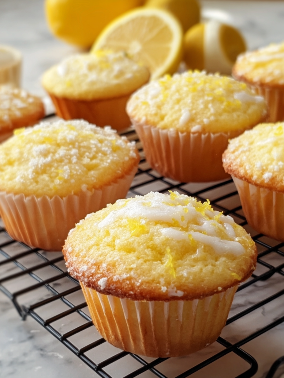 Lemon Cream Cheese Muffins