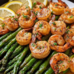 Lemon Garlic Shrimp and Asparagus (20-Minutes)