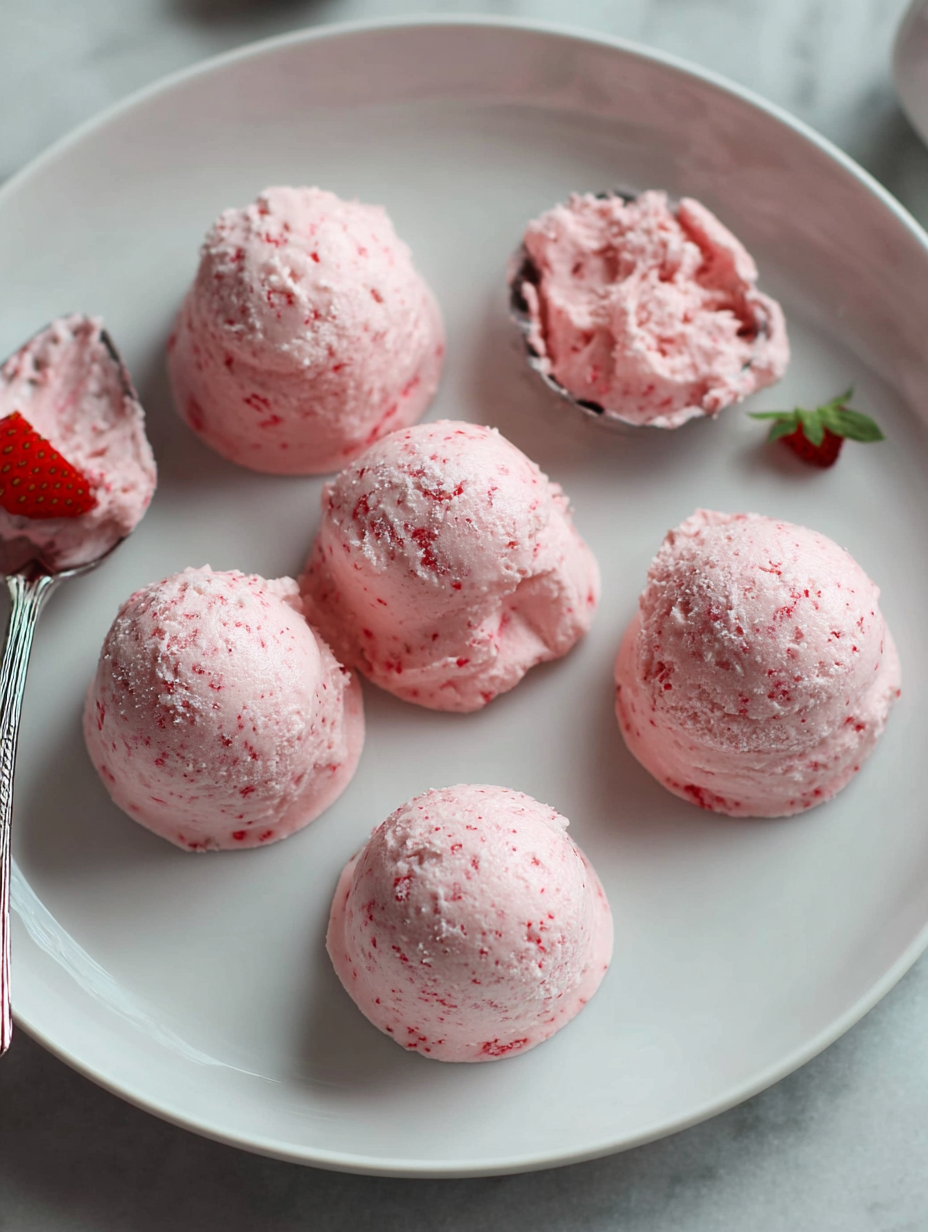 Strawberry Cheesecake Fat Bombs (4 Ingredients)