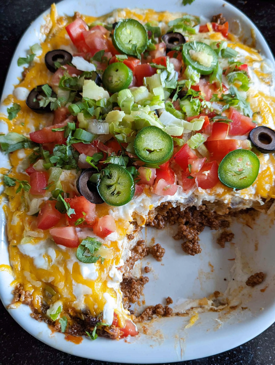 Taco Casserole  (Low Carb)