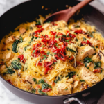 Tuscan Chicken and Spaghetti Squash