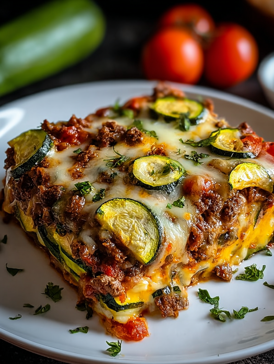 Zucchini Pizza Casserole
