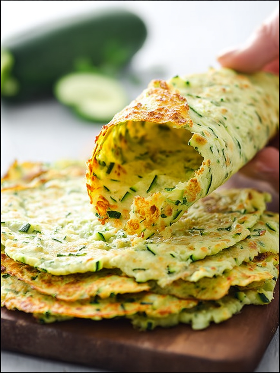 Zucchini Tortillas (Low Carb)