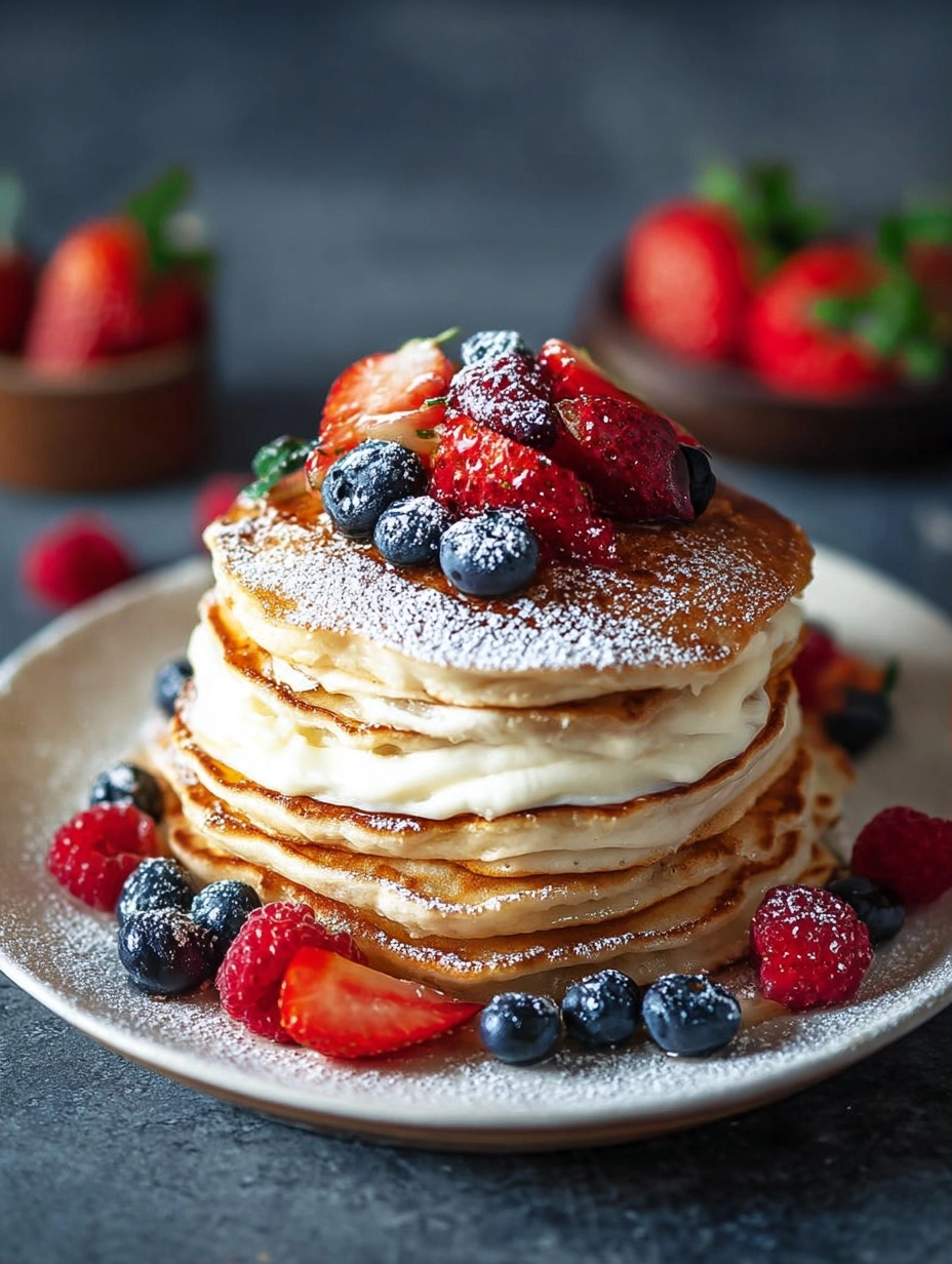 Cream Cheese Pancakes