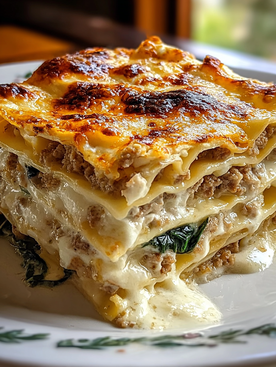 Creamy White Lasagna