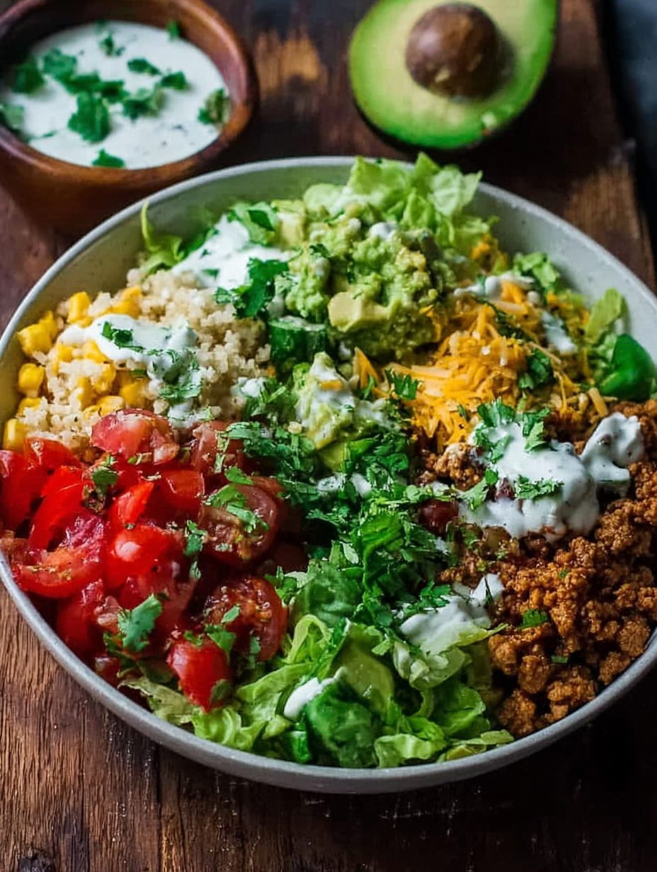 Easy Low Carb Burrito Bowl