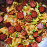 Easy Sausage & Cabbage Dinner Skillet (Low Carb)