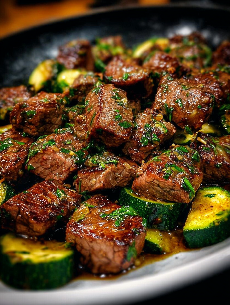 Garlic Butter Steak Bites