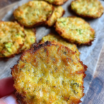 Low Carb Crispy Broccoli Cheese Rounds