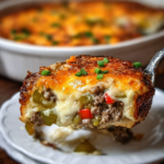 Philly Cheesesteak Casserole
