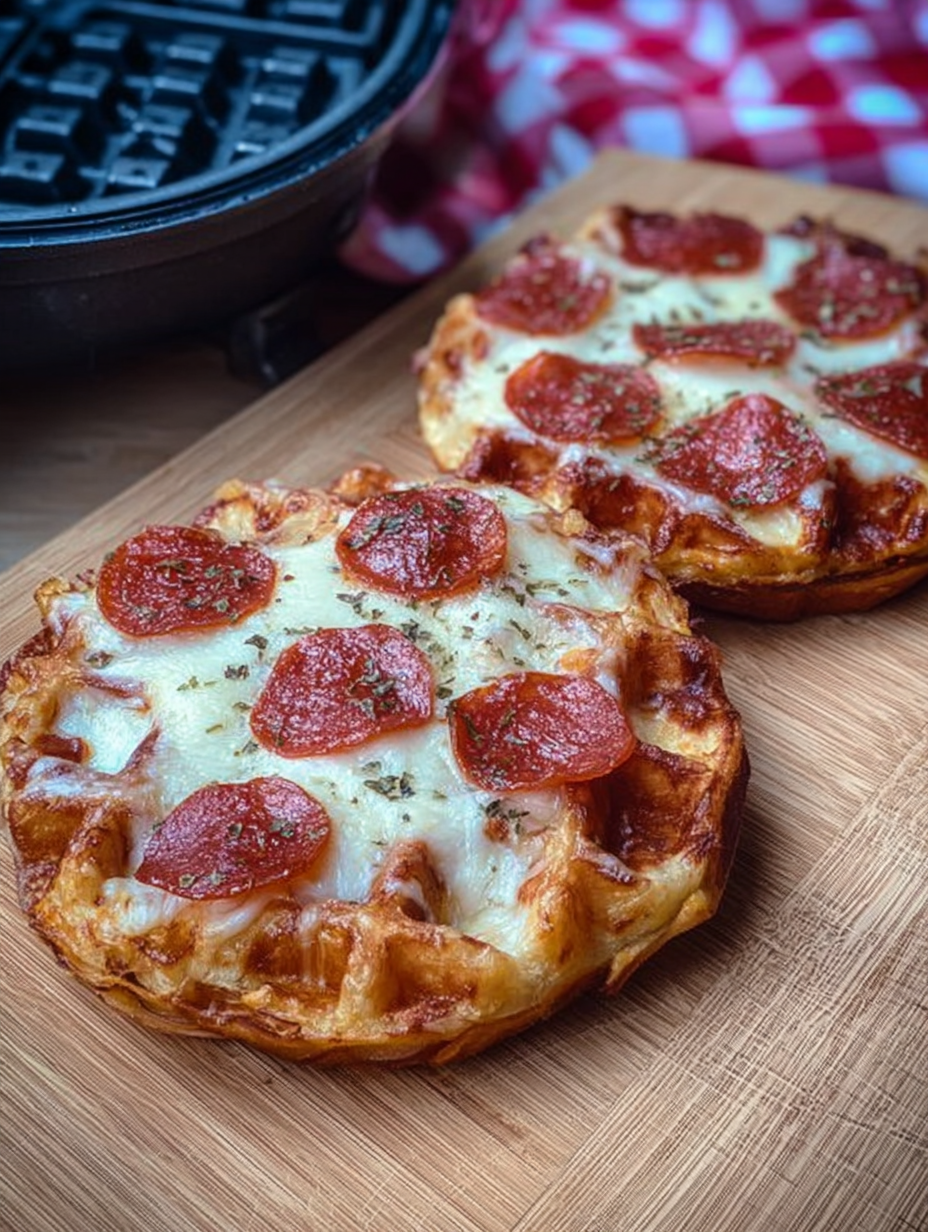 Pizza Chaffles