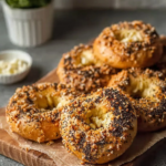 Simple Cottage Cheese Bagels