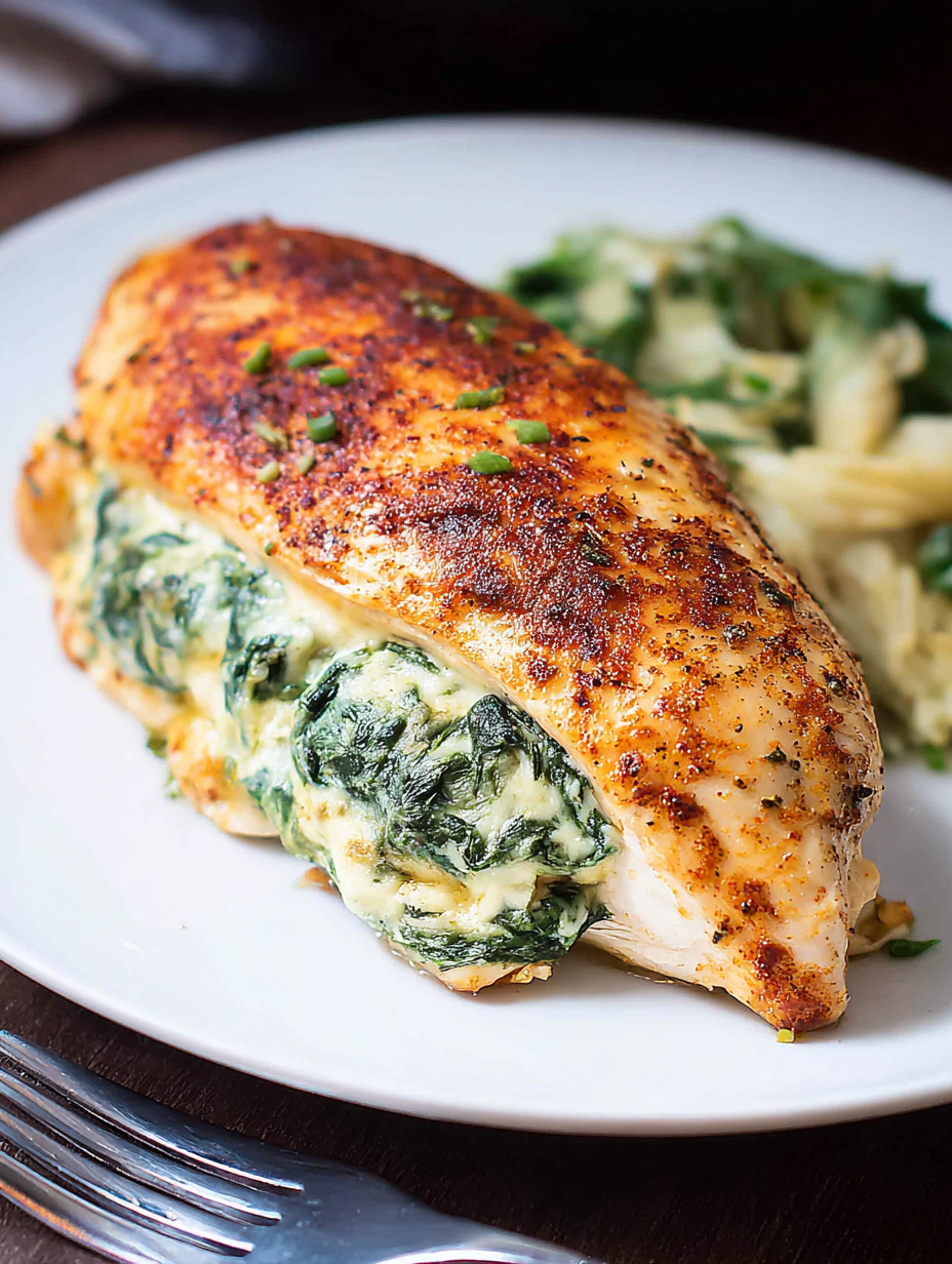Spinach Stuffed Chicken